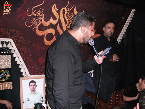 مداحي كربلائي محمدحسين آخوندي در مراسم هشتمين سالگرد شهادت شهيددولت آبادي