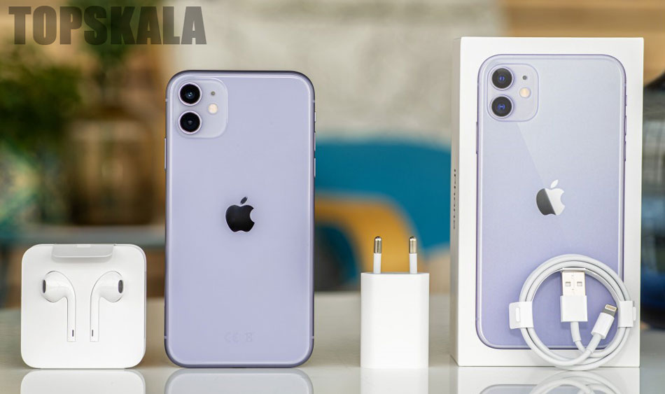 گوشی موبایل محصول شرکت اپل مدل iPhone 11 -آیفون 11- دو سیم کارت با حجم 128 گیگابایت با 18 ماه گارانتی و 30 ماه خدمات نرم افزاری به همراه ریجستری پلمپ و آکبند / Apple-iPhone-11-Dual-SIM-128GB-Mobile-Phone 