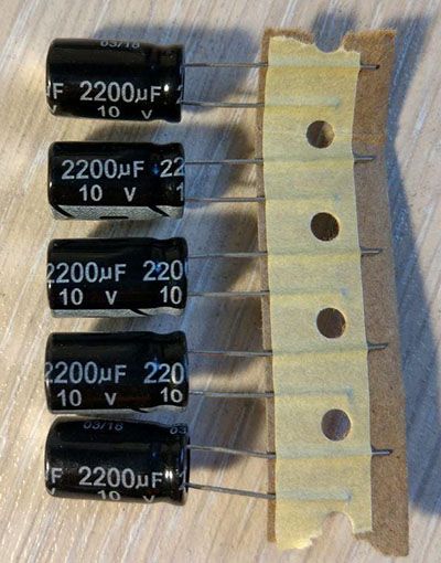 2200 uf - 10 v- ایکس ویژن - خازن