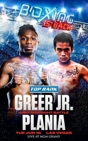 دانلود رویداد بوکس : Top Rank Boxing-Joshua.Greer vs Michael Plania-2020.06.16