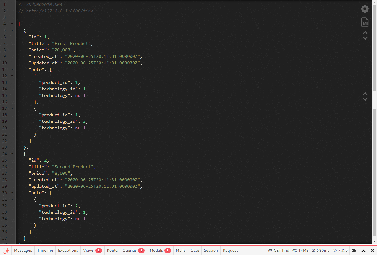 php - How To Get Specifie Product in Laravel Array - Stack Overflow